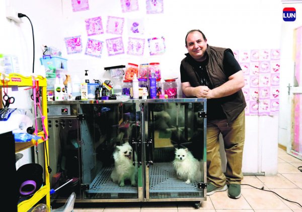 La cabina, que emite un aire envolvente, permite que los perros no estén incómodos.