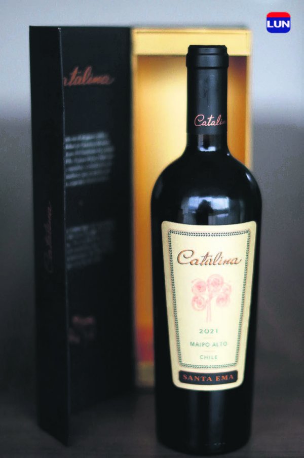 Se distingue a la vista por su diseño rupturista con etiqueta de tela.