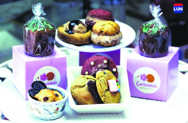 El fuerte de Gardenia son las galletas estilo New York, con chips.