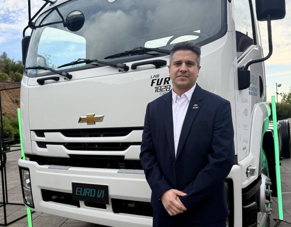 Mauricio Yáñez es gerente comercial de Camiones
Chevrolet.