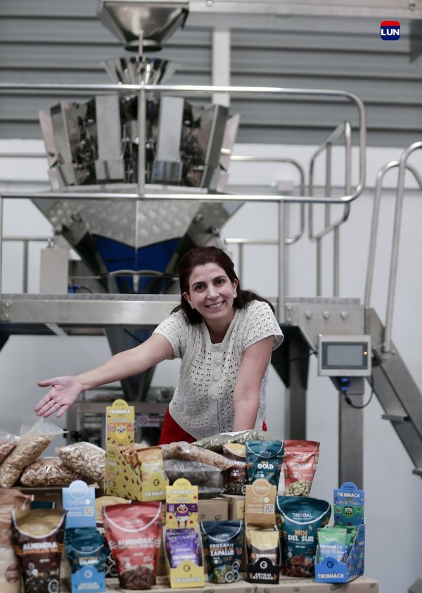 Valeria Abusleme destaca que tiene a flexibilidad  para atender  pedidos de mayor 
envergadura.