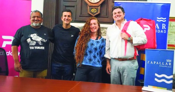 El trabajo conjunto entre PedidosYa y el municipio proyecta un  gran impacto en los comerciantes. 