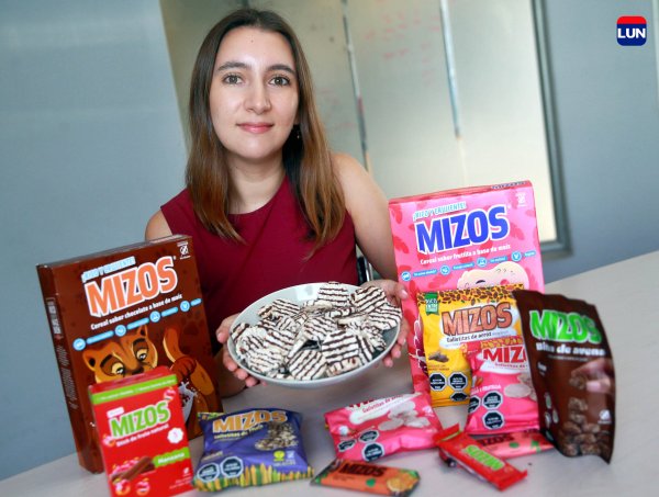 Teresa Zabala apunta al mercado de snacks
saludables.