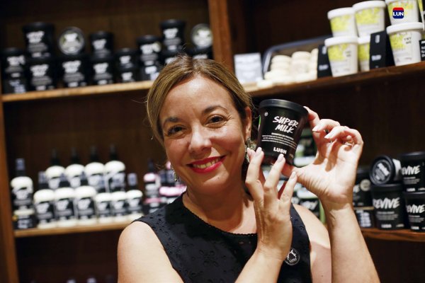 Mara Eynard destaca la línea Super Milk, de Lush.
