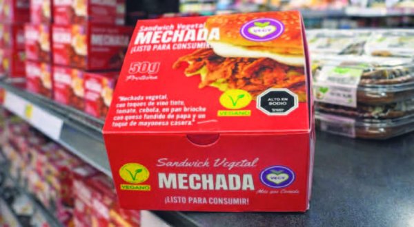 Así es el formato de venta de la nueva línea de
productos Vegy.